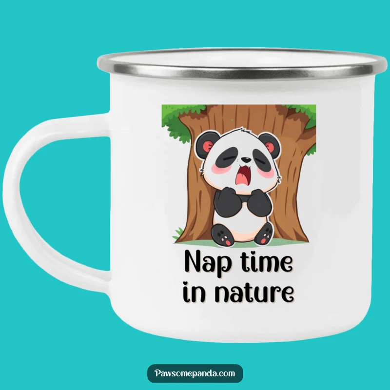 Adventure Funny Sleepy Panda Camping Mug: Sip & Snooze, A Perfect Funny Gift!