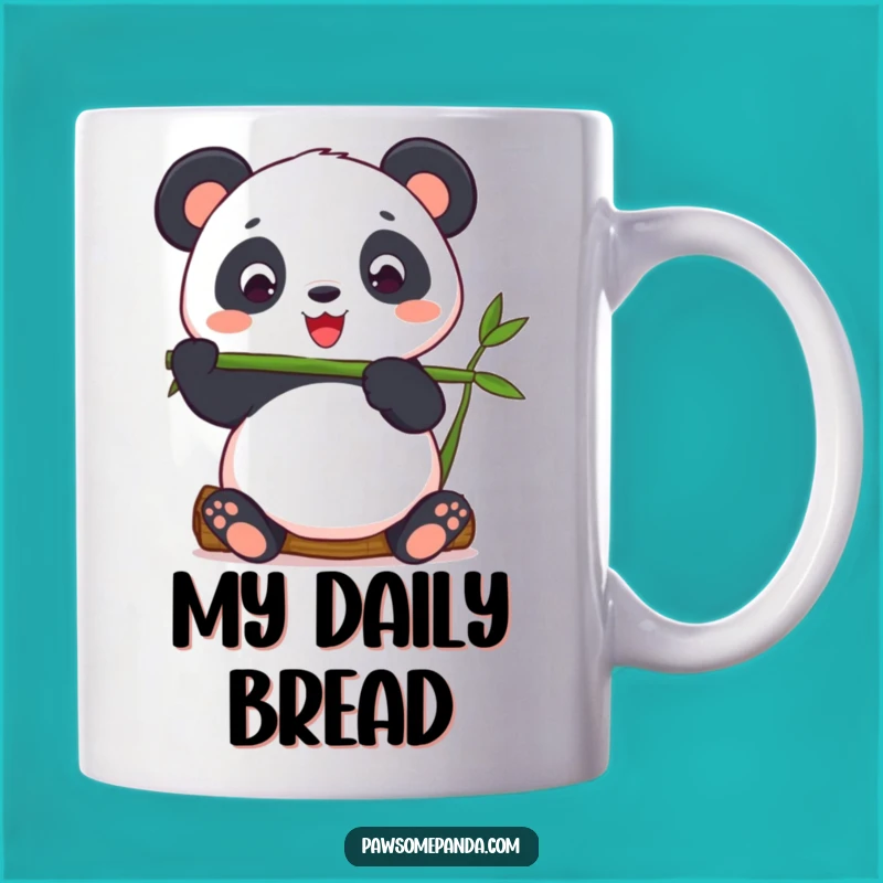 Funny Panda Balancing Bamboo Mug - Zen & Hilarious Animal Lover Gift!
