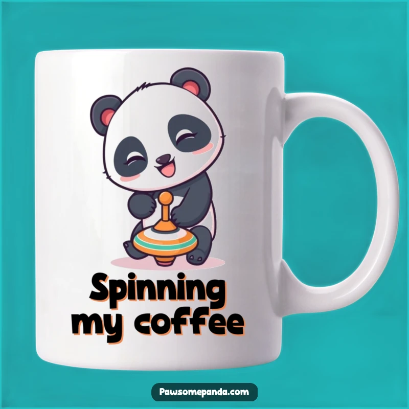 Funny Panda Balancing Act Mug: A Hilarious Gift for Playful Souls!