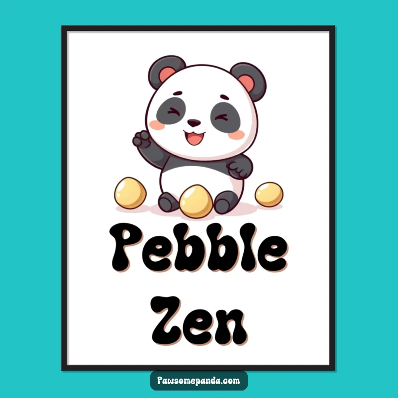 Funny Panda Juggling Digital Art: Instant Download for Panda Laughs!