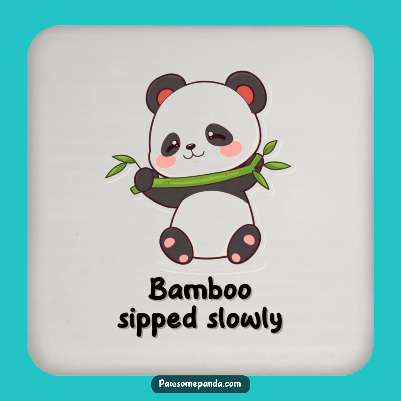 Funny Balancing Panda Coasters: Protect Surfaces with Playful Charm
