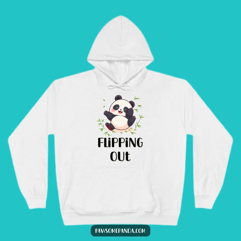 Cozy Funny Panda Somersault Hoodie - Comfort & Fun Perfect Gift