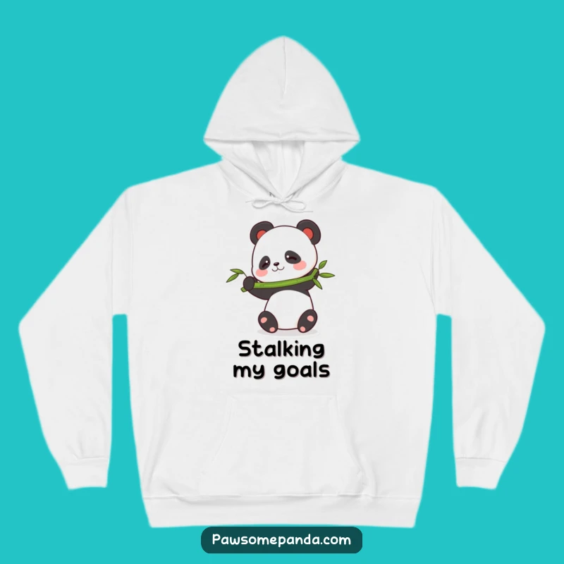 Funny Balancing Panda Hoodie: Cozy Up with Adorable Struggle