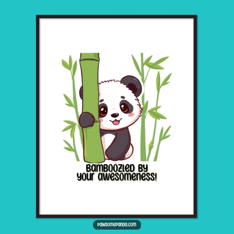 Free Printable Panda Cub Peek-a-Boo Wall Art - Cute Downloadable Decor for Charm