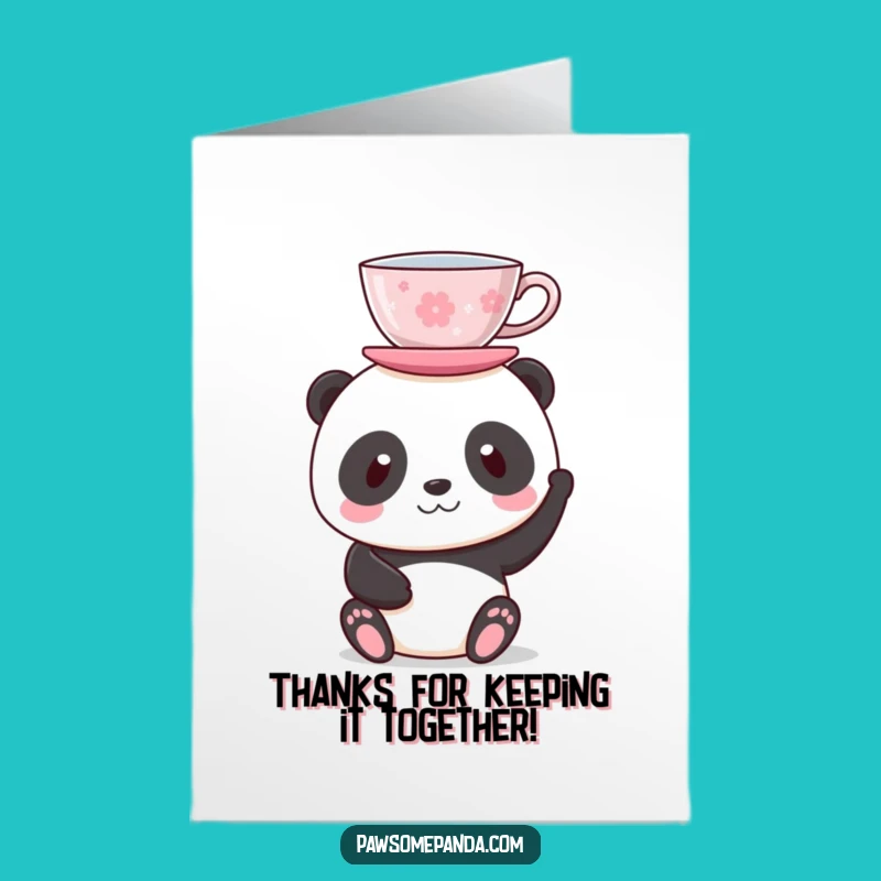 Free Printable Thank You Card: Tea Time Thanks, Express Gratitude with a Downloadable Gift!