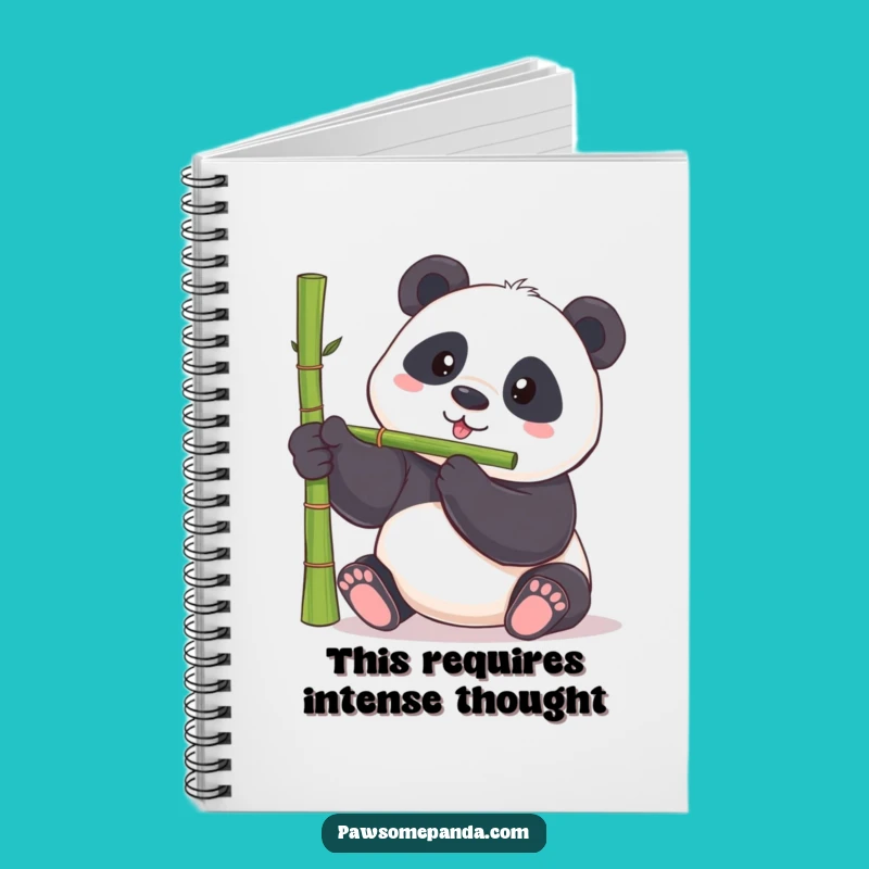 Funny Panda Balancing Act Notebook - Jot Down Ideas with Hilarious Style