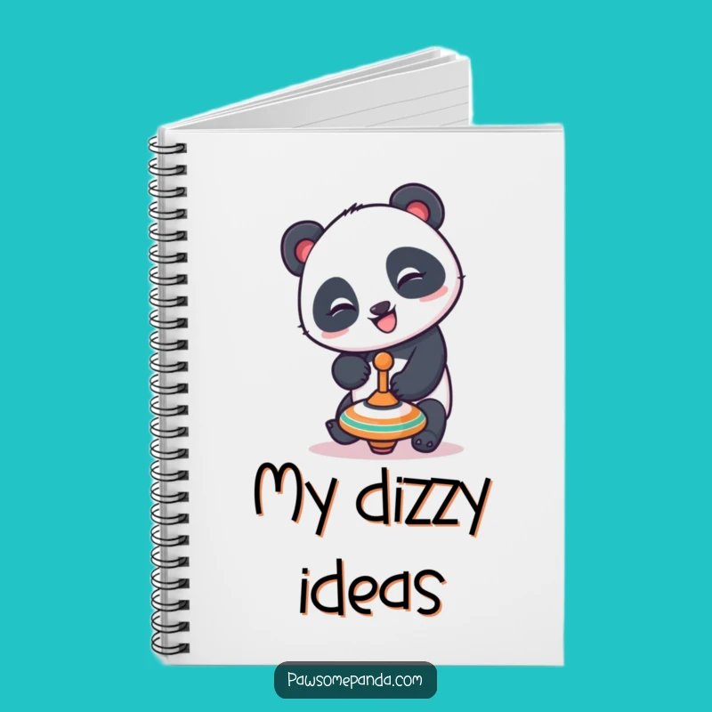Funny Panda Balancing Notebook: Jot Down Playful Ideas!