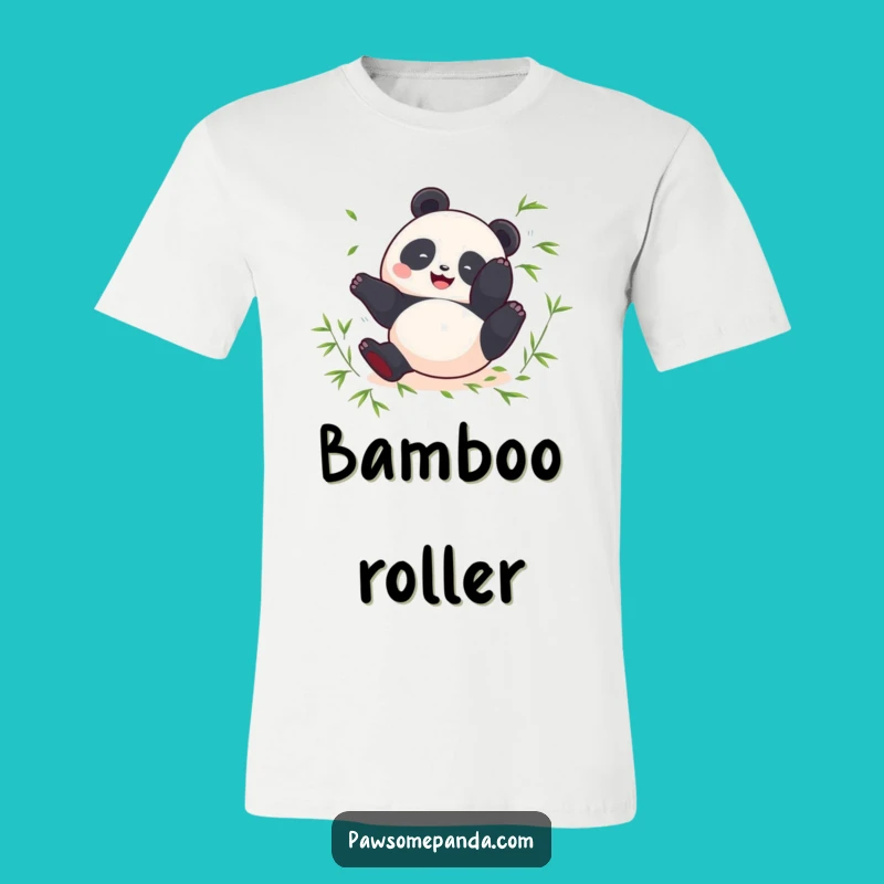 Funny Panda Somersault T-Shirt - Playful & Perfect Gift